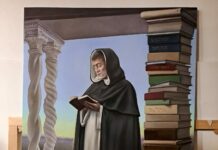 San Tommaso 750 anni dopo, interpretato da Rodolfo Papa